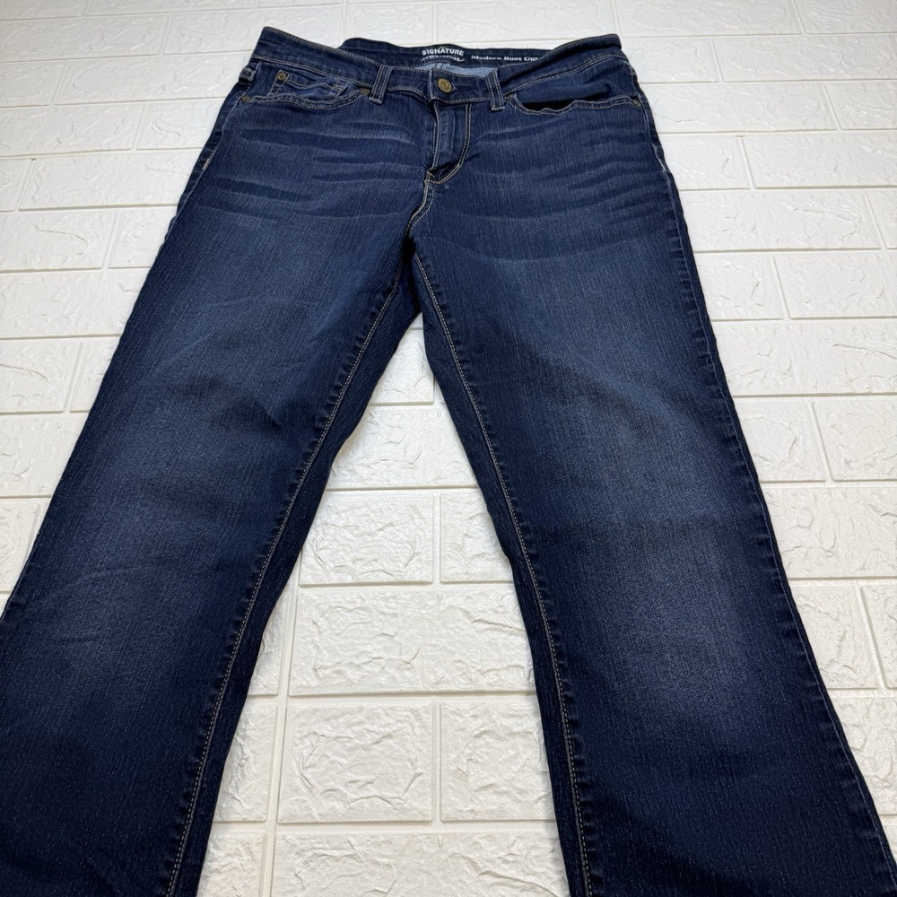 Signature by Levi Strauss & Co Modern Boot Cut Jeans Blue Women’s 10L 30x34